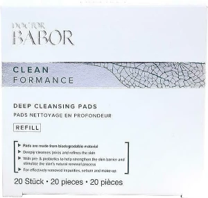 Babor Диски для очищення шкіри Doctor Clean Formance Deep Cleansing Pads Refill (змінний блок)