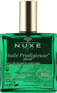 Nuxe Суха олія для обличчя, тіла й волосся "Неролі" Huile Prodigieuse Neroli Bio