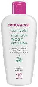 Dermacol Заспокійливий засіб для інтимної гігієни з конопляною олією Cannabis Intimate Wash Emulsion