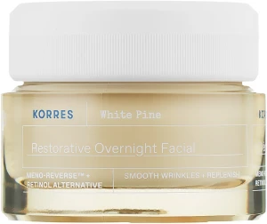 Korres Нічний крем для відновлення об'єму White Pine Restorative Overnight Facial