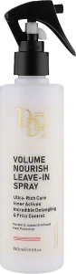 Clever Hair Cosmetics Спрей для питания и объема волос 3D Line Volume Nourish Leave-In Spray
