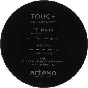 Artego Віск з матовим ефектом середньої фіксації Touch Be Matt