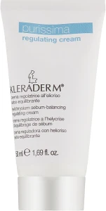 Kleraderm Крем себорегулирующий с гелихризумом для лица Purissima Regulating Cream