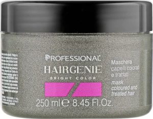 Professional Маска для блиску фарбованого й пошкодженого волосся Hairgenie Bright Color Mask