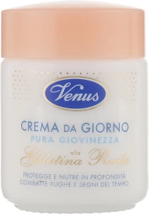 Venus Денний крем для обличчя з бджолиним молочком Crema Giorno Gelatina Reale