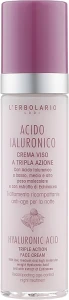 L’Erbolario Крем для лица с гиалуроновой кислотой, ночной Acido Ialuronico Hyaluronic Acid Triple Action Face Cream