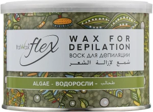 ItalWax Теплий віск для депіляції в банці "Водорості"
