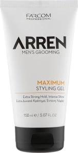Arren Гель для укладки волос Men's Grooming Maximum Styling Gel