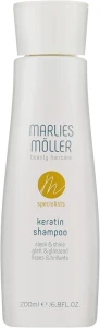 Шампунь для волосся - Marlies Moller Specialists Keratin Shampoo, 200 мл