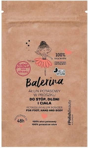 Floslek Порошок для ніг, рук і тіла Balerina Potassium Alum Powder For Foot, Hand And Body