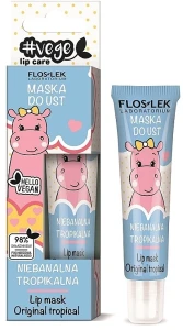Floslek Маска для губ "Тропічна" Vege Lip Mask Original Tropical