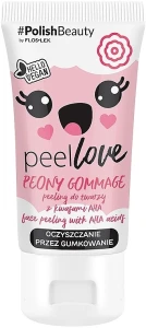 Floslek Пилинг-гоммаж для лица с AHA-кислотами peelLOVE Peony Gommage Face Peeling With AHA Acids