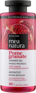 Mea Natura Гель для душа с маслом граната Pomegranate Shower Gel