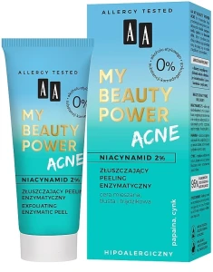 AA Відлущувальний ензимний пілінг My Beauty Power Acne