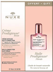 Nuxe Набір Prodigieuse Gift Set (dry/oil/10ml + cr/40ml)