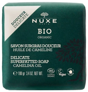 Nuxe Мило для обличчя й тіла Bio Organic Savon Surgras Douceur