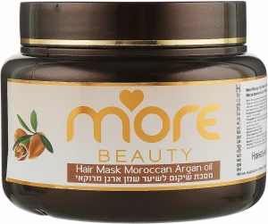 More Beauty Маска для волосся з марокканською аргановою олією Hair Mask Moroccan Argan Oil