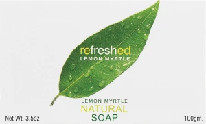 Tea Tree Therapy Мыло на растительной основе натуральное освежающее с маслом лимонного мирта Natural Soap