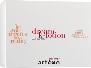 Artego Кератинові ампули для відновлення волосся Dream Lotion