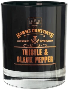 Scottish Fine Soaps Men’s Grooming Thistle & Black Pepper Парфумована свічка