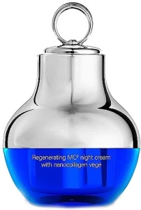 HiSkin Восстанавливающий ночной крем с растительным наноколлагеном + массажер со светодиодной подсветкой SkinLed Regenerating MC2 Night Cream With Nanocollagen Vege