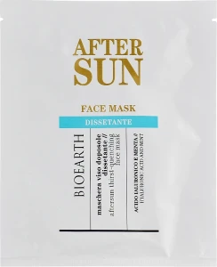 Bioearth Маска для лица "Успокаивающая" Sun After Sun Face Mask