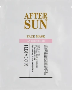 Bioearth Маска для обличчя проти почервонінь Sun After Sun Face Mask
