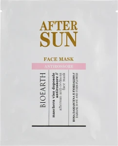 Bioearth Маска для лица против покраснений Sun After Sun Face Mask