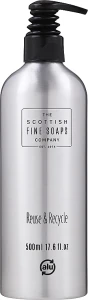 Scottish Fine Soaps Алюминиевый дозатор для жидкого мыла The Refill Bottle