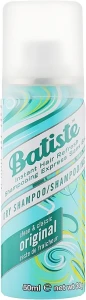 Сухий шампунь для волосся - Batiste Dry Shampoo Clean & Classic Original, 50 мл
