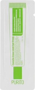 Підтягуючий крем для повік з пептидами та центелою - PURITO Centella Green Level Eye Cream, пробник, 1 мл