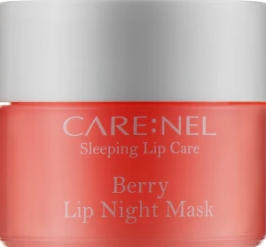 Ночная ягодная маска для губ - Carenel Berry Lip Night Mask, мини, 5 г