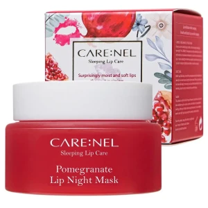 Нічна маска для губ "Гранат" - Carenel Pomegranate Lip Night Mask, 23 г