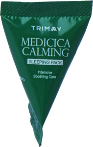Маска заспокійлива нічна з центелою - TRIMAY Medicica Calming Sleeping Pack, 3 г, 1 шт