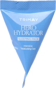 Зволожуюча нічна маска з гіалуроновою кислотою та бета-глюканом - TRIMAY Hero Hydrator Sleeping Pack, 3 мл, 1 шт