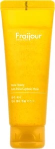 Несмываемая маска против пигментации с экстрактом Юдзу и медом - Fraijour Yuzu Honey Anti-Mela Capsule Mask, 75 мл