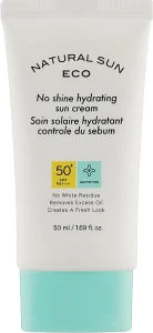 Сонцезахисний крем - The Face Shop Natural Sun Eco No Shine Hydrating Sun Cream SPF50, 50 мл