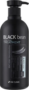 Відновлюючий бальзам для волосся - 3W Clinic Black Bean Vitalizang Treatment, 500 мл