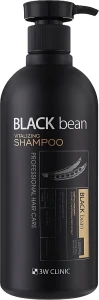 Відновлюючий шампунь для волосся - 3W Clinic Black Bean Vitalizang Shampoo, 500 мл