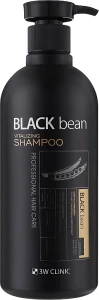 Восстанавливающий шампунь для волос - 3W Clinic Black Bean Vitalizang Shampoo, 500 мл