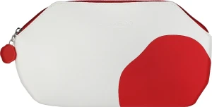 Shiseido Косметичка, біло-червона