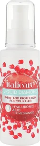 Italicare УЦЕНКА Жидкие кристаллы для блеска волос " Гранат" Liquid Diamond *