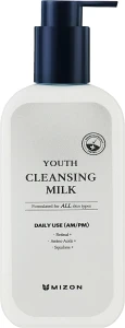 Mizon Очищувальне молочко для обличчя Youth Cleansing Milk