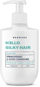 Mermade Кондиціонер для зміцнення та сяйва волосся Keratin & Pro-Vitamin B5 Strengthening & Gloss Conditioner