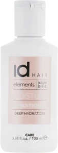 Увлажняющий кондиционер для волос - IdHair Elements Xclusive Moisture Conditioner, 100ml