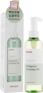 Гідрофільна олія з екстрактом трав - Manyo Factory Herb Green Cleansing Oil, 200 мл