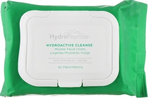 HydroPeptide Мицеллярные салфетки для лица HydroActive Cleanse Packet