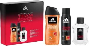 Adidas Team Force Набір (edt 100ml + deo 150ml + s/g 250ml + bag)