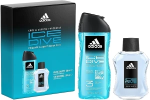 Adidas Ice Dive Набір (edt/100ml + sh/gel/250ml)