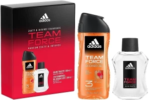 Adidas Team Force Набір (edt 100ml + deo 150ml + s/g 250ml + bag)